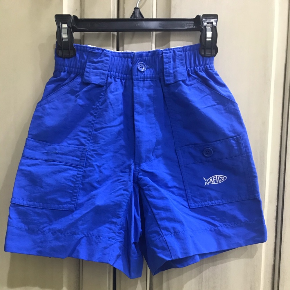 Aftco blue shorts for kids size 22